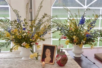 Monastery Flowers and Akka's Ashes